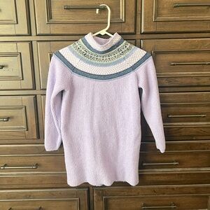 Fair Isle Sweater Dress